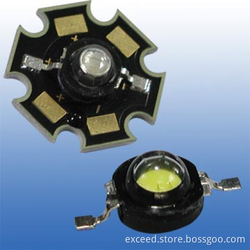 3W Red Color High Power LED Light